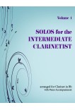Solos for the Intermediate Clarinetist Volume 1 Clarinet a& Piano 40026 - Digital Download
